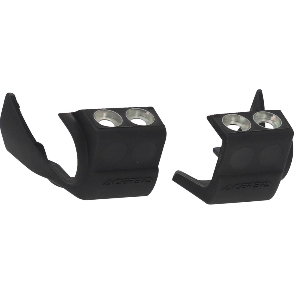 Acerbis Black Bottom Front Fork Shoe Covers (2983390001)