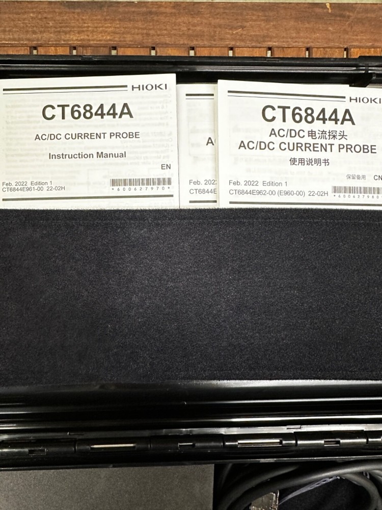 HIOKI CT6844A 500A Current probe