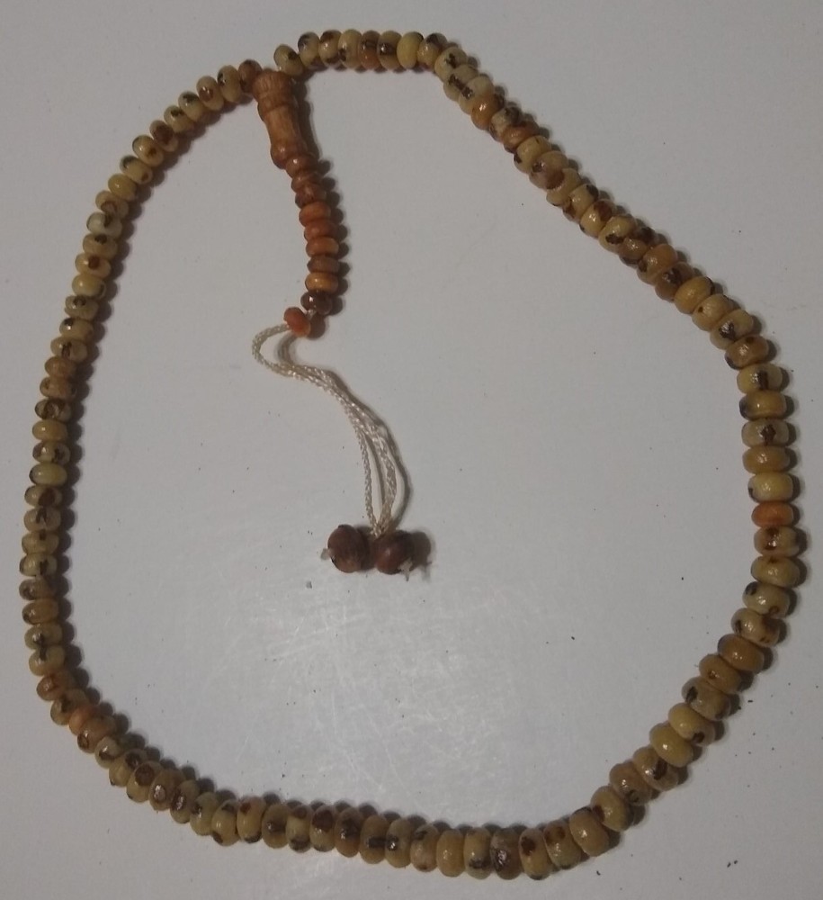 DATE SEED Prayer Beads-99 Beads + 2 Counters+ 10 Extra Counters on the Top DSPB