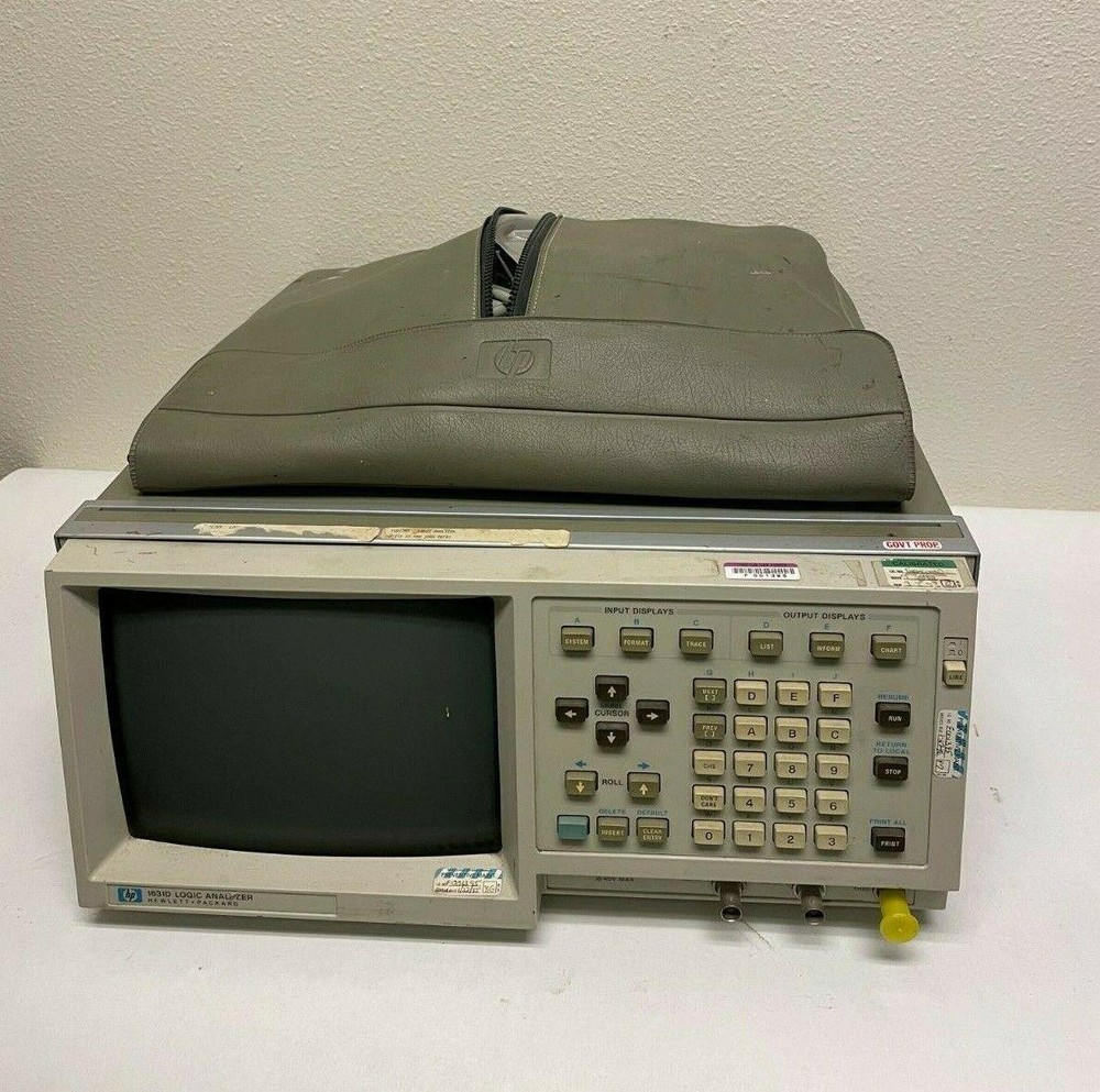 HP Hewlett Packard 1631D Logic Analyzer W/ Probes