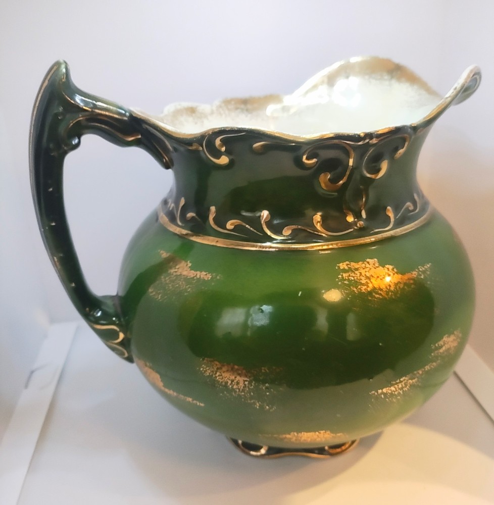 Antique D.F. Haynes Baltimore Victorian Rococo Inspired Pitcher