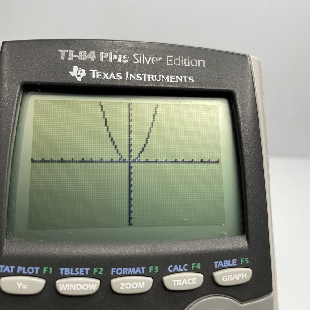 Texas Instruments TI-84 Plus Silver Edition Graphing Calculator Tested Working