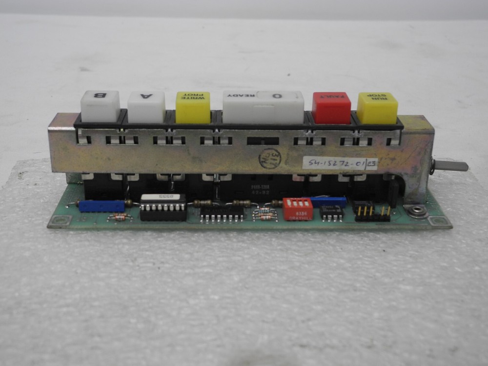 VINTAGE DEC RA60 CONTROL PANEL, 54-15272-01