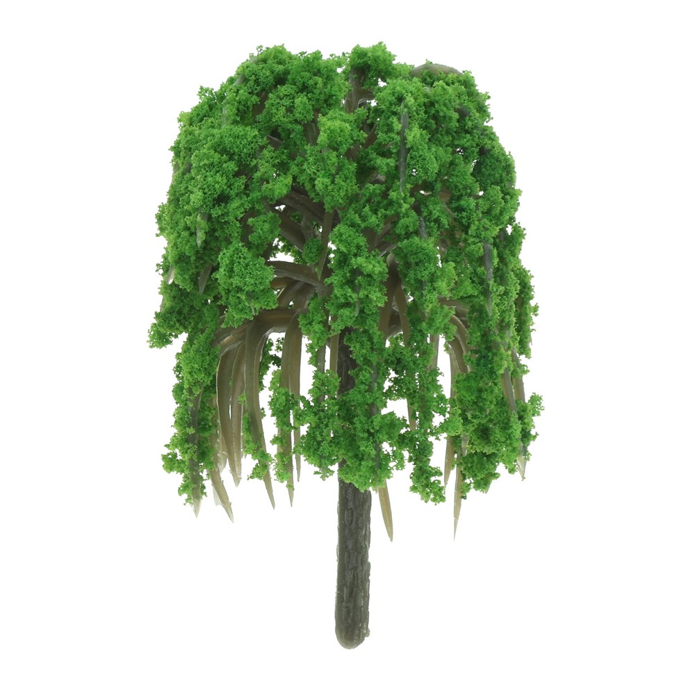 20Pcs Willow Tree Miniature Trees Model DIY Railway Architecture Wargame Scenery
