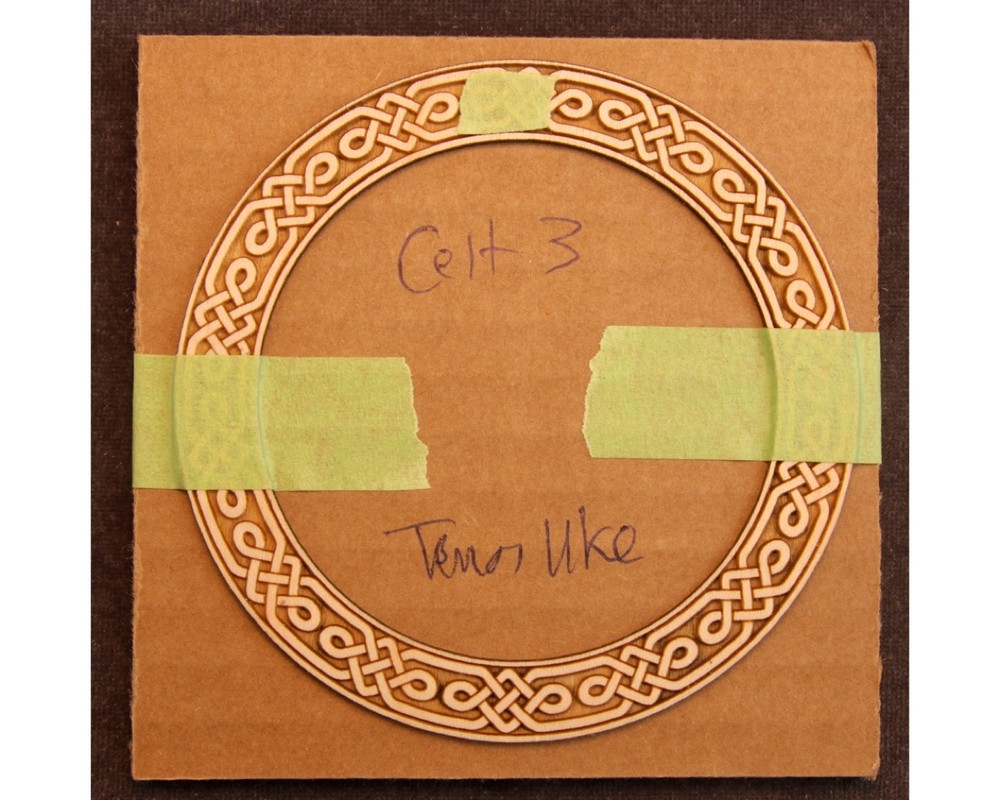 Ukulele Rosette, Tenor Uke Celt 3