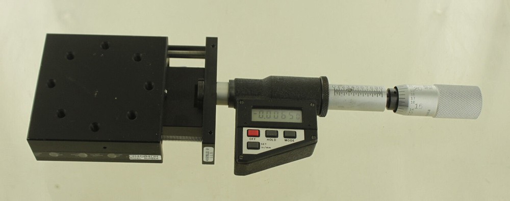 PARKER DAEDAL STARRETT CR4504-DM POSITIONING STAGE DIGITAL MICROMETER