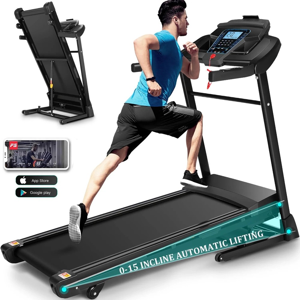 ✅Treadmill Machine Spacious Running Machine 3.25HP Electric Treadmill for Gym✅