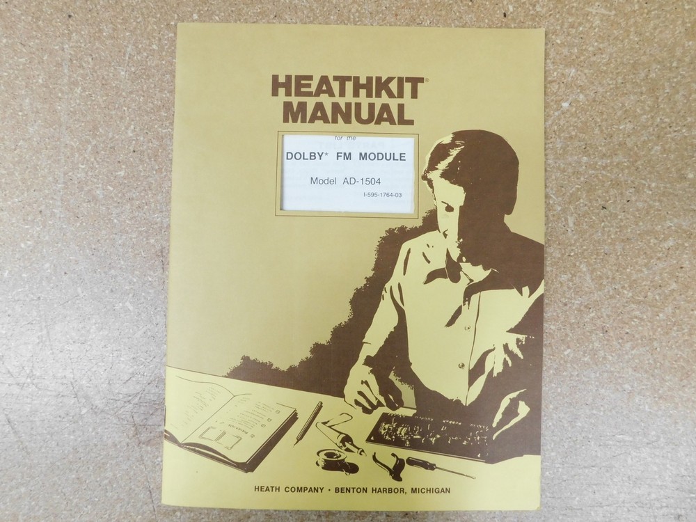Heathkit AD-1504 Dolby* FM Module Assembly Manual (original)