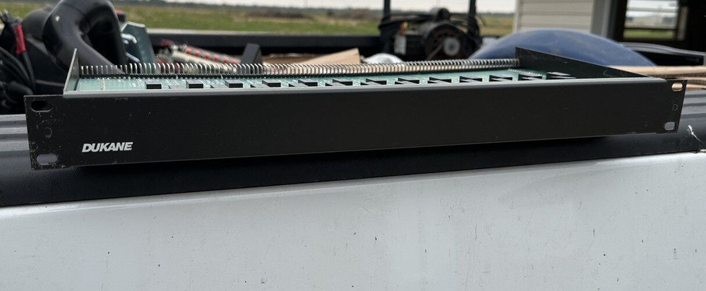 Dukane 9A1825 Intercom Audio Selection Relay Panel