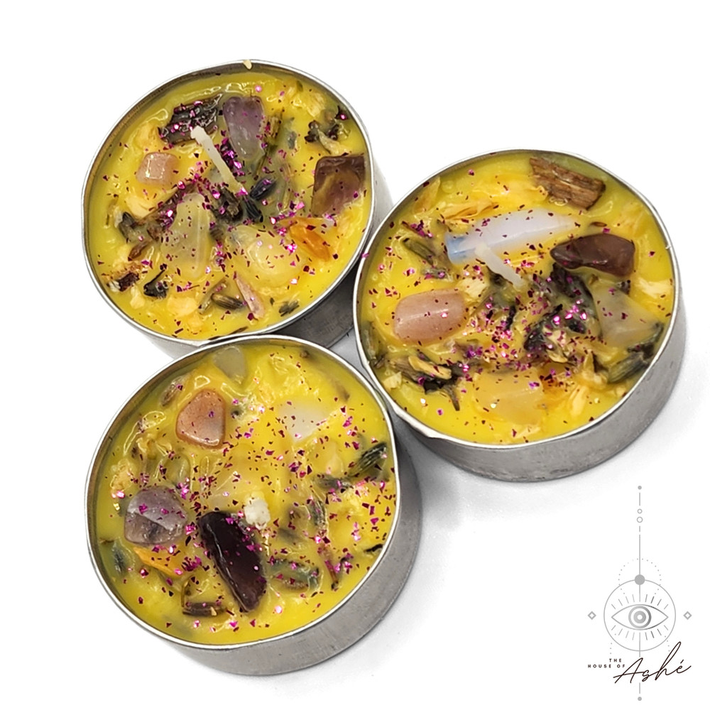 Joy - Prepared Tealight, Love Ritual Candle
