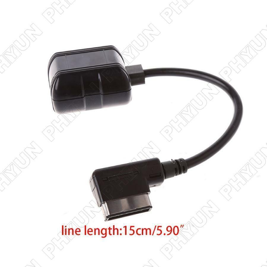 For Benz Radio Stereo Aux Cable Adapter MMI Socket Car Bluetooth Wireless Module