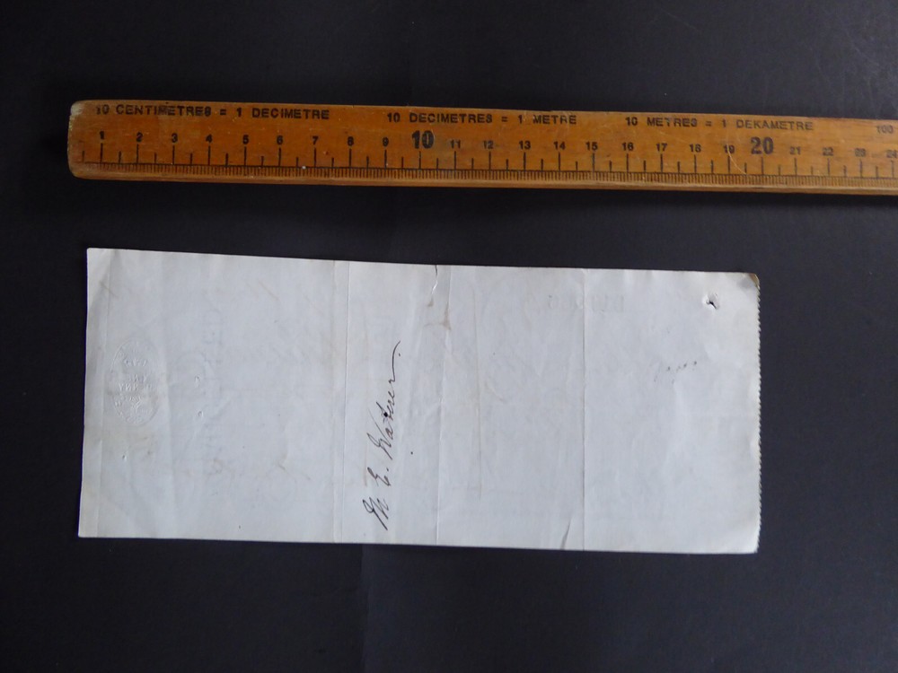 1881 cheque Stephens Blandry Reading