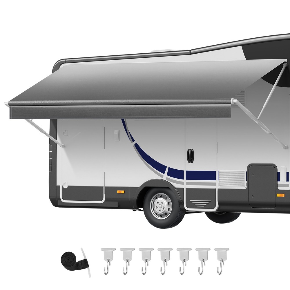 Uimoso RV Awning Fabric Replacement 15' (Fabric 14'2") Camper Trailer Gradient