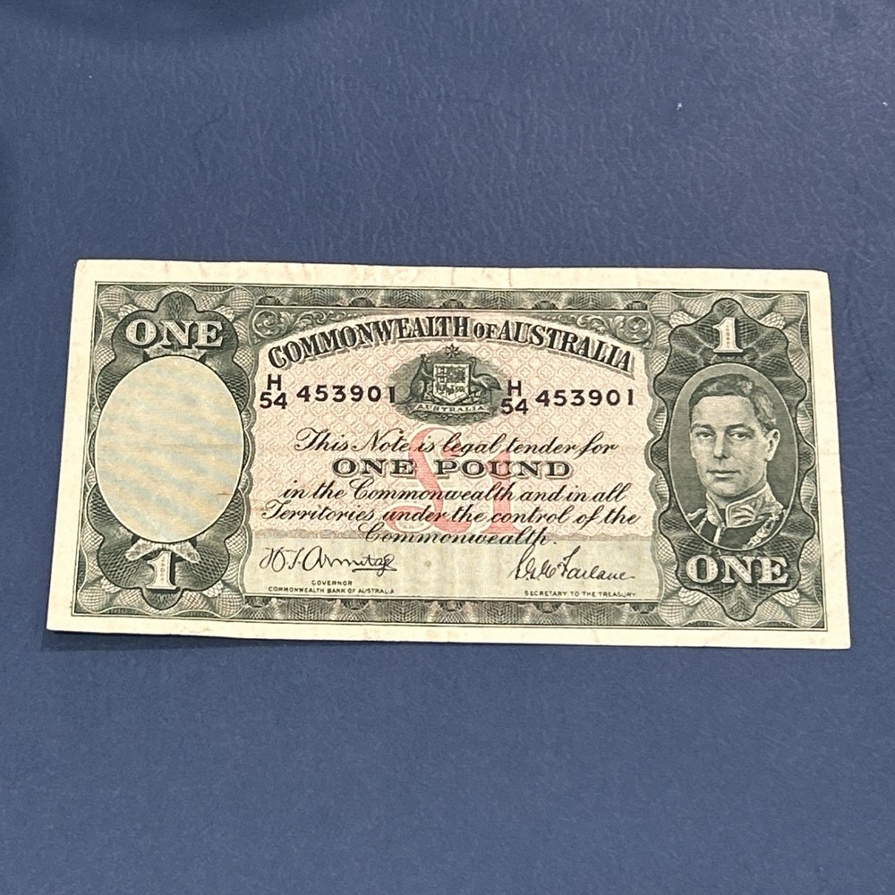 Australia- 1 pound- 1942