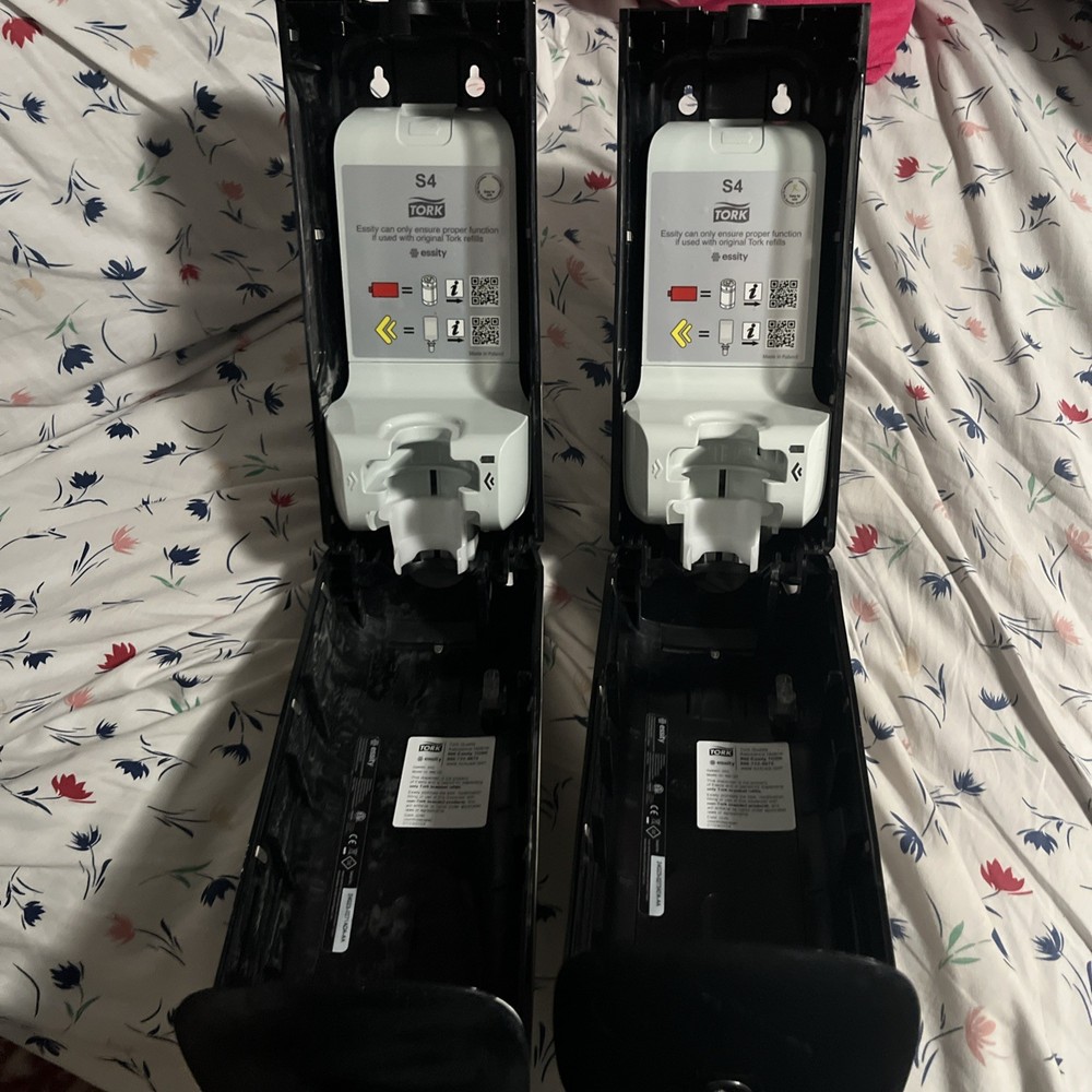 Two Tork S4 Intuition Sensor Soap Dispenser two