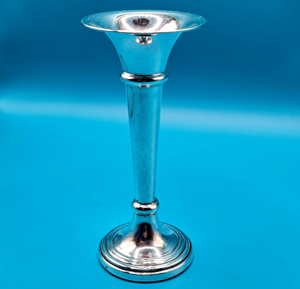 Rare Collectable Sterling Solid Silver 925 Candlestick Birmingham 2004