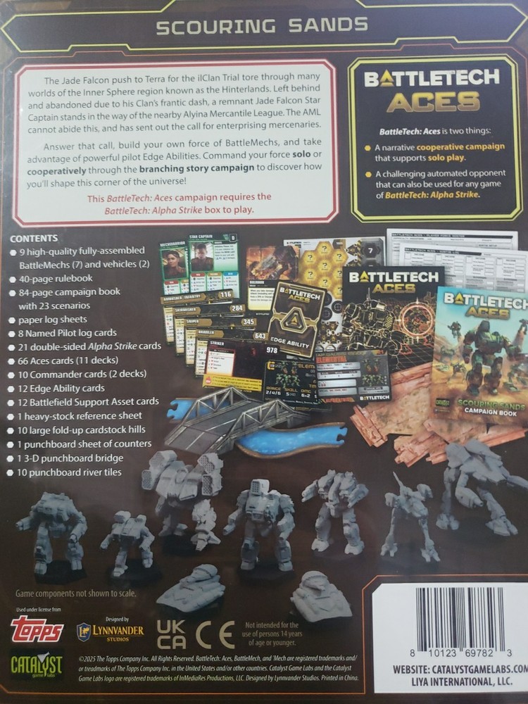 BattleTech: Aces - Scouring Sands Campaign Box