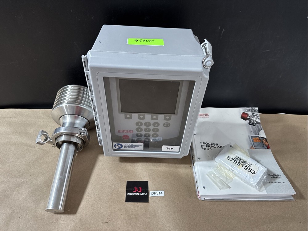 K-Patents Process Instruments Process Refractometer System STR-U-GP-DC 🇺🇸