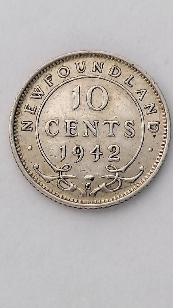 1941-C Newfoundland, 10 Cent Silver. .925 (#3)