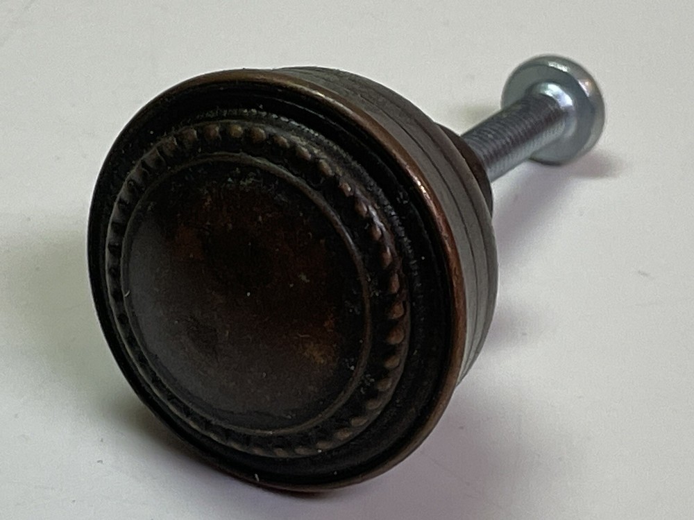Vintage Bronze/Brown Drawer Pull Knob