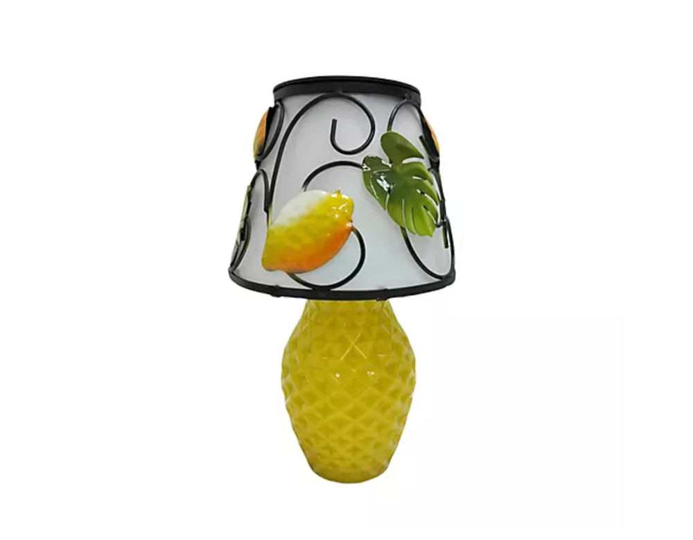 Temp-tations Outdoors Tabletop Solar Lamp