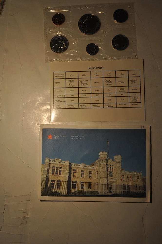 1987 Royal Canadian Mint Set