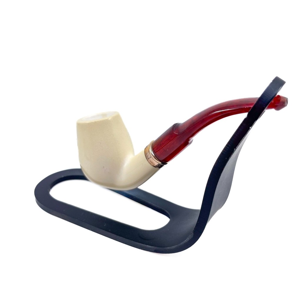 S.Yanik Meerschaum Pipe – Smooth Billiard