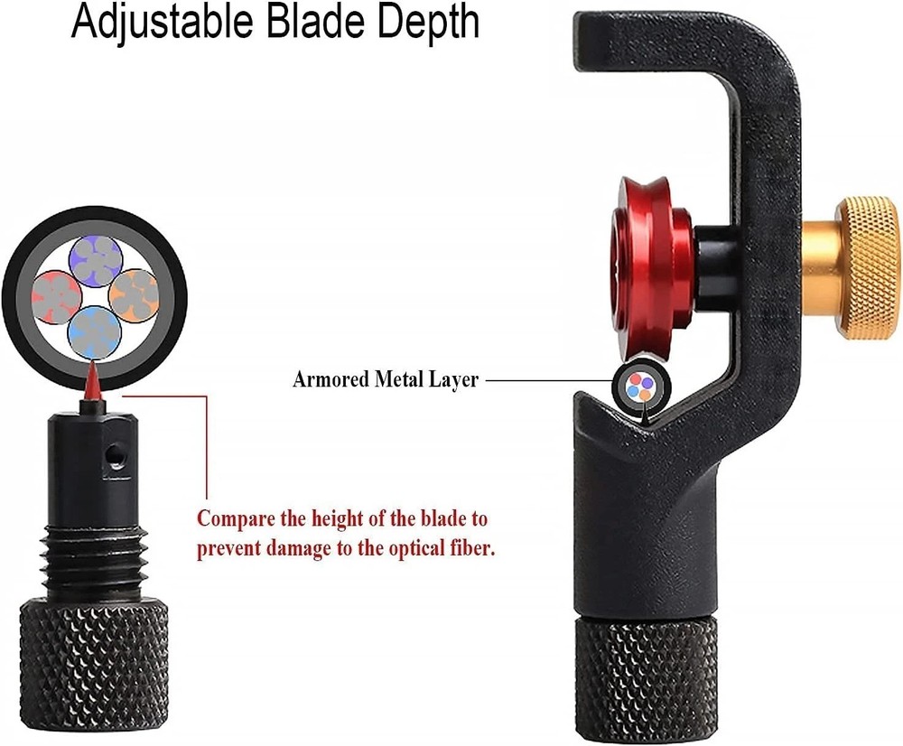 Versatile Fiber Optic Cable Stripper for Installation & Maintenance Tasks