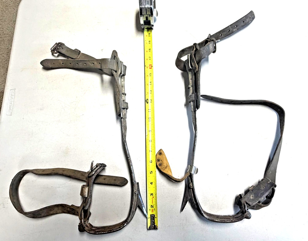 Melling Heavy Duty Pole & Tree Climbing Gaffs Spikes