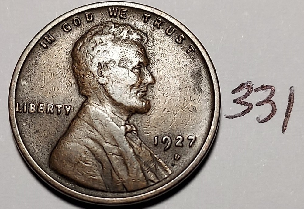 1927-D Lincoln Wheat Cent #331