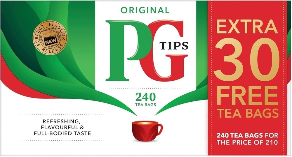 PG Tips Black Tea 240 Count Boxes