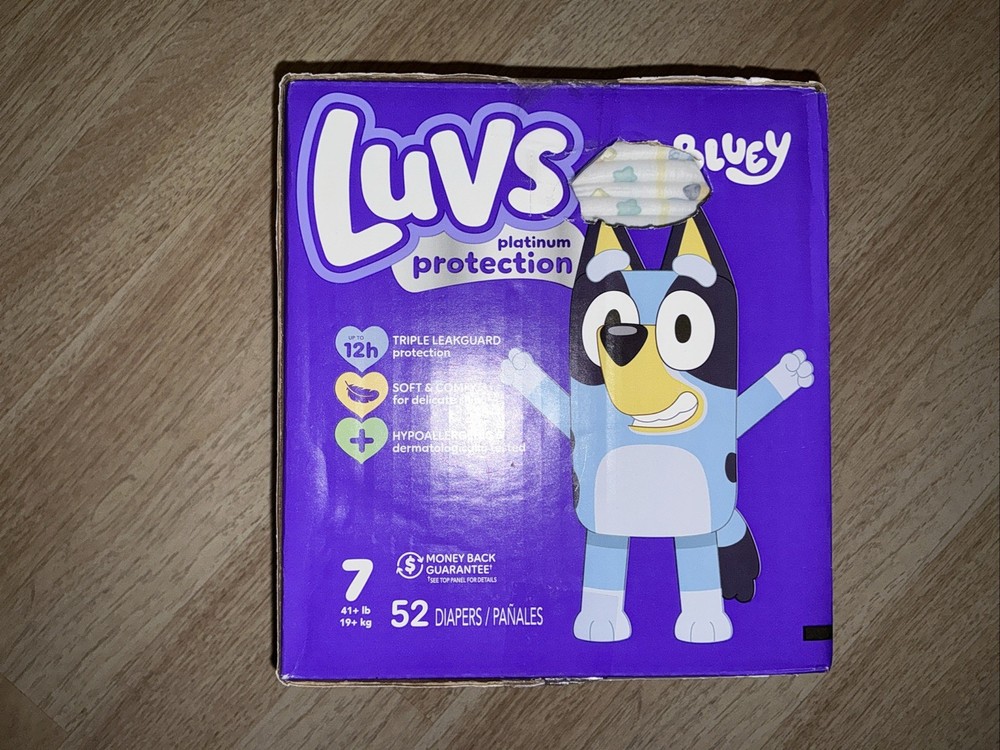 Luvs Diapers Size 7 Ct 52