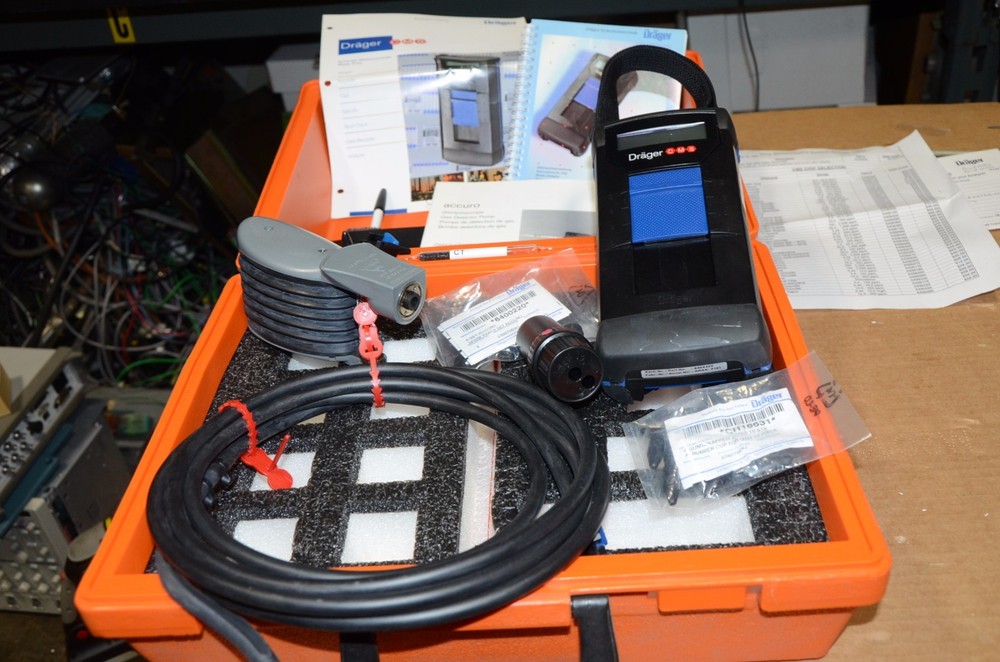 Drager CMS Permissible Gas Analyzer Kit With Accessories