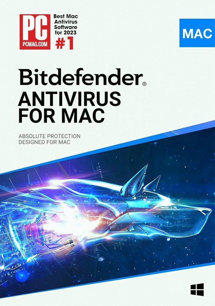 Bitdefender Antivirus For MAC  - 3 Years 5 MAC Device (MAC  ONLY)