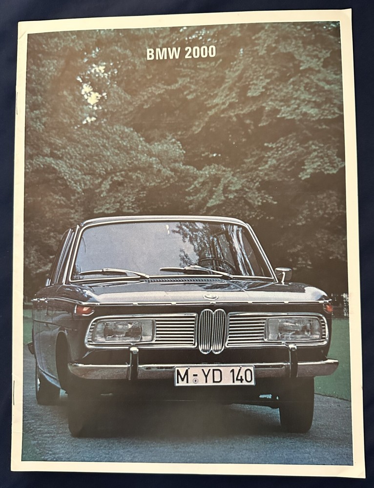 BMW 2000 sales brochure