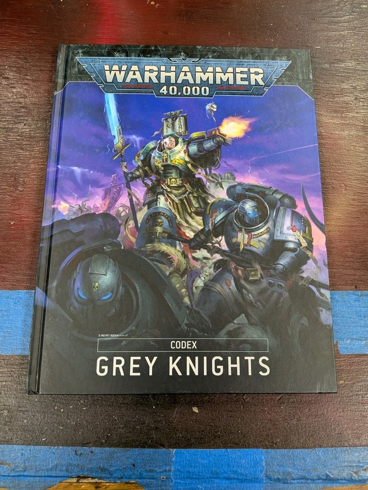 Grey Knights Codex Warhammer 40K 40,000 Games Workshop Hardcover