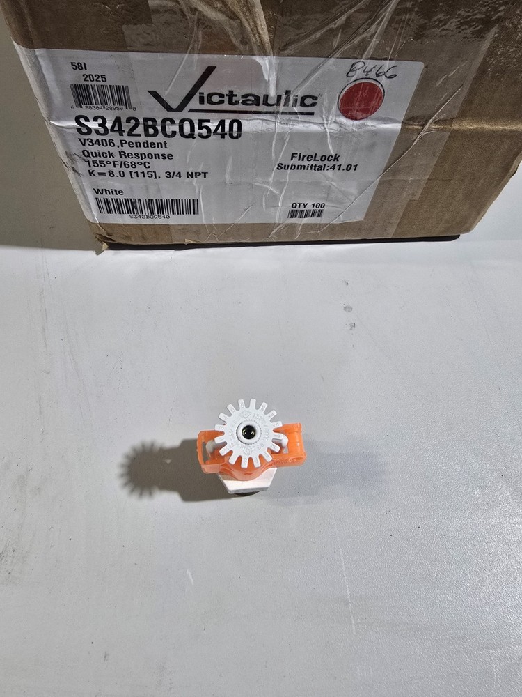 Victaulic V3406 Pendent Fire Sprinkler
