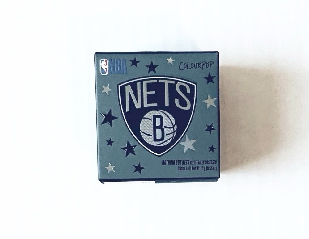 Colourpop x NBA Brooklyn Nets Nothing But Nets Glitter Gel