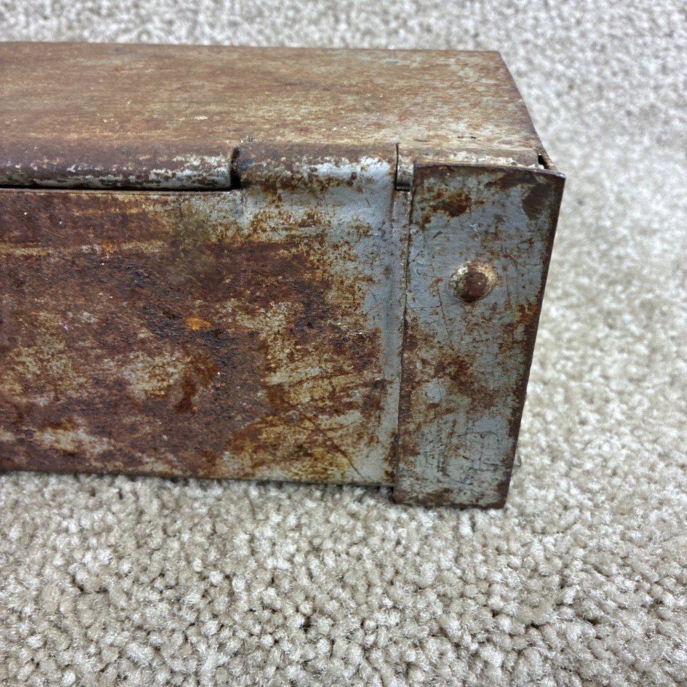 Vintage Heavy Duty Small Tool Box Tractor Mounted ?