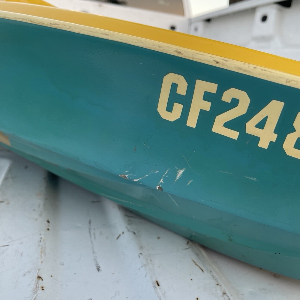vintage Prather deep v speedboat k&b 7.5 engine