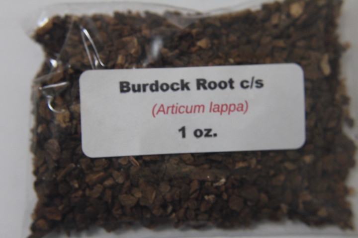 1 oz. Burdock Root c/s (Arctium lappa)