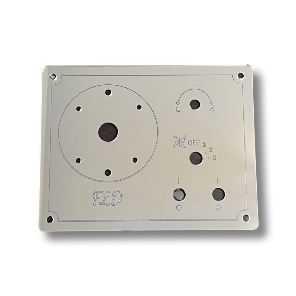  FLD Sleeper AC Control Panel Frame Red Led Lights Color  