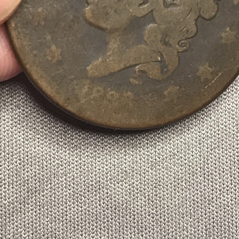 1836 Matron Head Large Cent. Fair-AG Condition, Lowball. Problem-Free! #B307