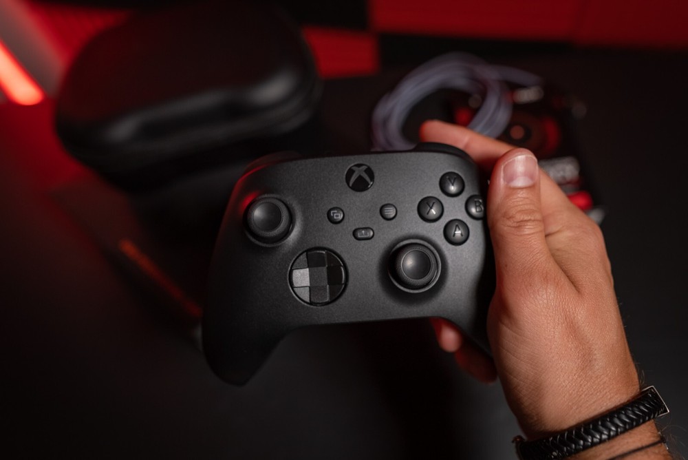 Black Out Xbox One Series S|X SMART Custom Rapid Fire Modded Controller FPS COD