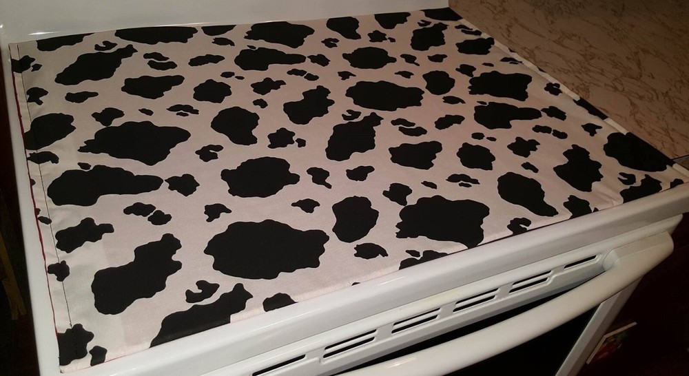 Black & White Cow Spots Hot Pads or Hot Pad Runner