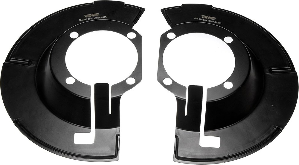 Front Brake Dust Shield - 1 Pair Compatible with Select Models