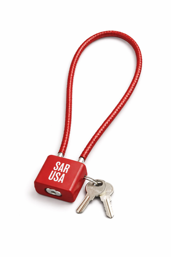 SAR Universal Firearm Safety Cable Locks w/ Keys – Secure Storage (3 Pack)
