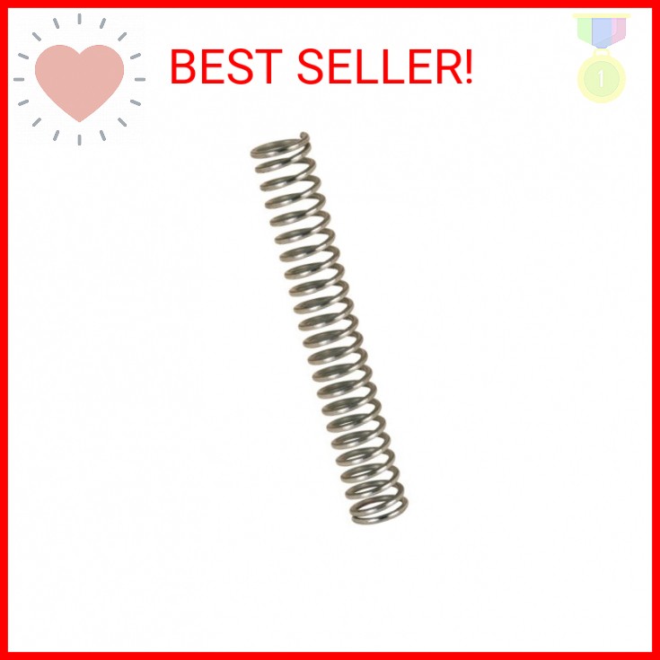Prime-Line SP 9709 Compression Spring, Spring Steel Construction, Nickel-Plated