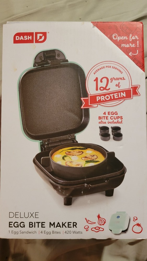 DASH Deluxe Egg Bite Maker Mint Green New