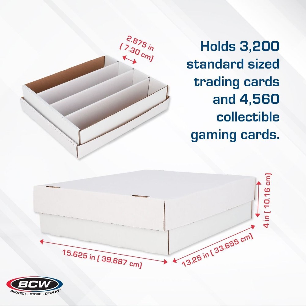 1 BCW 3200 count Monster Card Storage Box